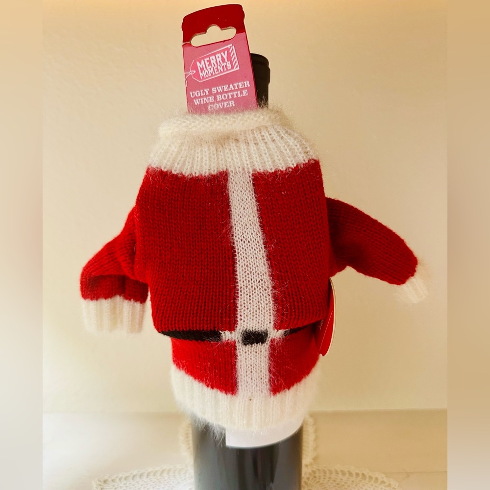 Wine Bottle Sweater